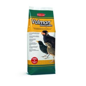 غذای پلت مشکی مرغ مینا Valman Black Pellets
